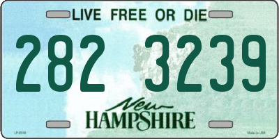 NH license plate 2823239