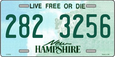 NH license plate 2823256