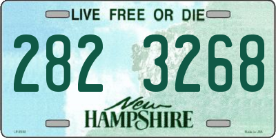 NH license plate 2823268