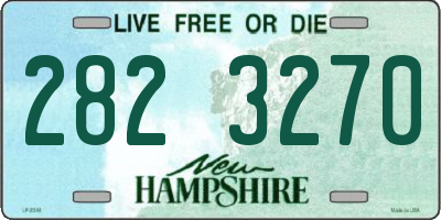 NH license plate 2823270