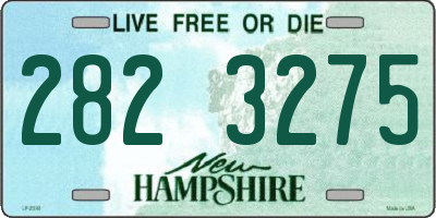 NH license plate 2823275