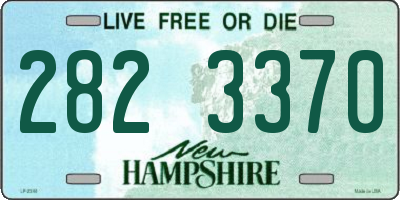 NH license plate 2823370
