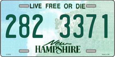 NH license plate 2823371