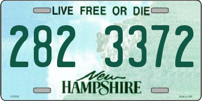 NH license plate 2823372