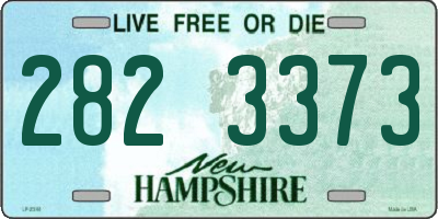 NH license plate 2823373