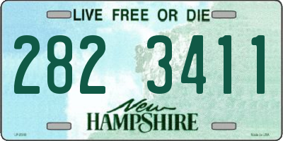 NH license plate 2823411