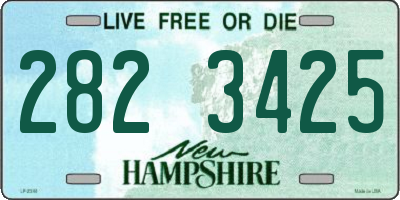 NH license plate 2823425