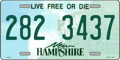 NH license plate 2823437