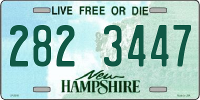NH license plate 2823447