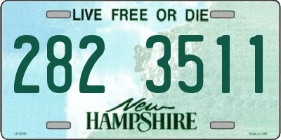 NH license plate 2823511