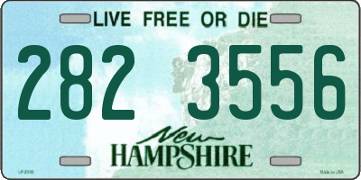 NH license plate 2823556