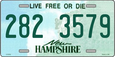 NH license plate 2823579