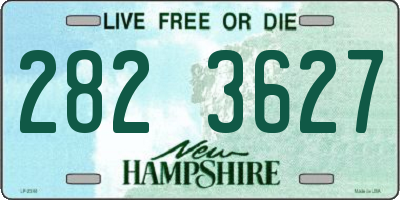 NH license plate 2823627