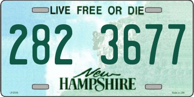 NH license plate 2823677
