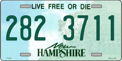 NH license plate 2823711