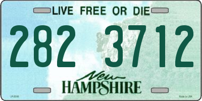 NH license plate 2823712