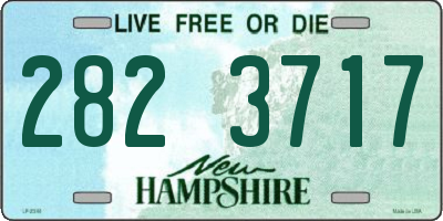 NH license plate 2823717