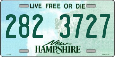 NH license plate 2823727