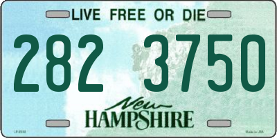 NH license plate 2823750