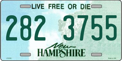 NH license plate 2823755