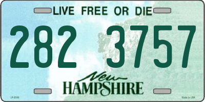 NH license plate 2823757