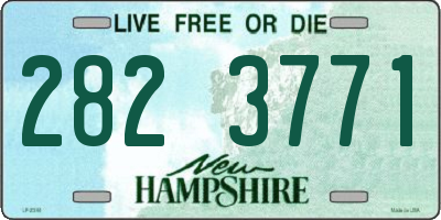 NH license plate 2823771