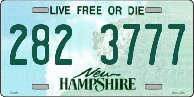 NH license plate 2823777