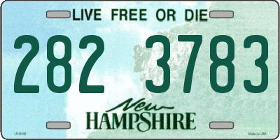 NH license plate 2823783