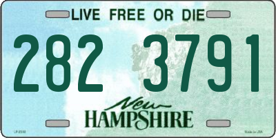 NH license plate 2823791