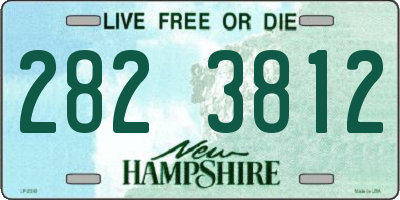 NH license plate 2823812