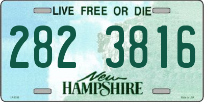 NH license plate 2823816