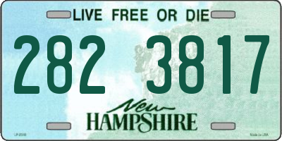NH license plate 2823817