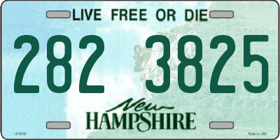 NH license plate 2823825