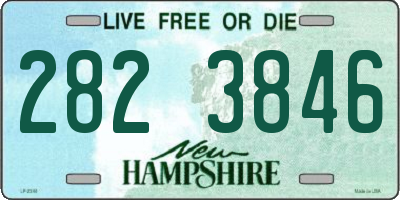 NH license plate 2823846
