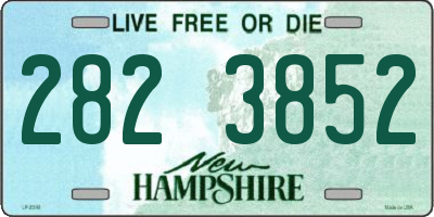 NH license plate 2823852