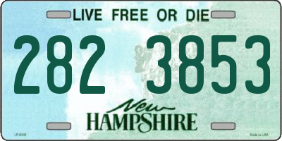 NH license plate 2823853