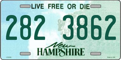 NH license plate 2823862