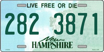 NH license plate 2823871