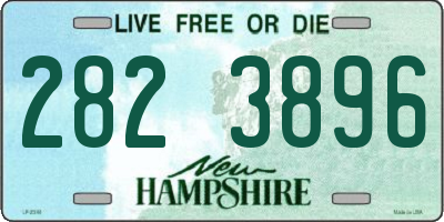 NH license plate 2823896