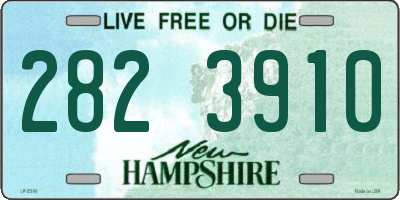 NH license plate 2823910