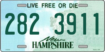 NH license plate 2823911
