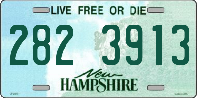 NH license plate 2823913