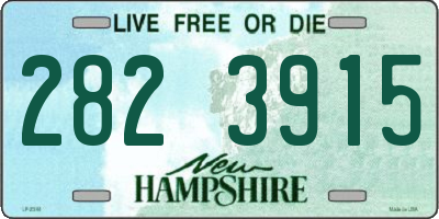 NH license plate 2823915