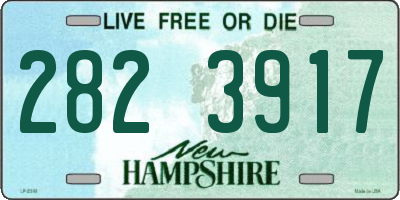 NH license plate 2823917