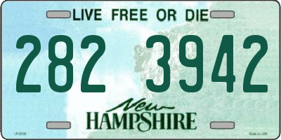 NH license plate 2823942