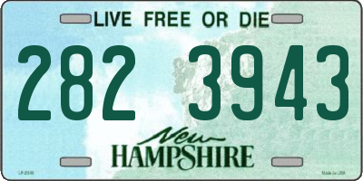 NH license plate 2823943