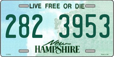 NH license plate 2823953