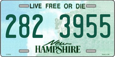 NH license plate 2823955