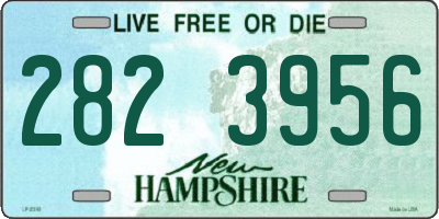 NH license plate 2823956