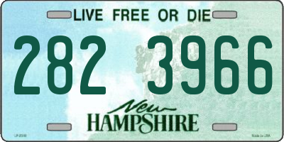 NH license plate 2823966